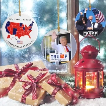 Trump McDonald Ornament for Christmas 2024