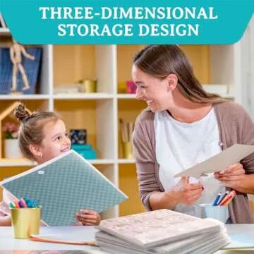 Caydo 40 Piece Scrapbook Paper Organizer - Versatile & Durable