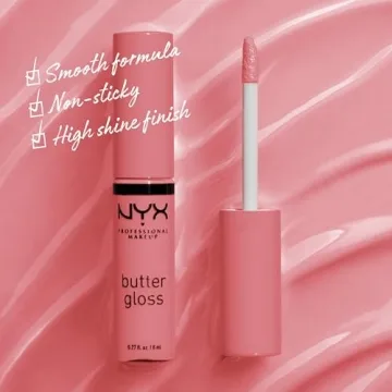 NYX Butter Gloss Tiramisu Non-Sticky Moisturizing Lip Gloss