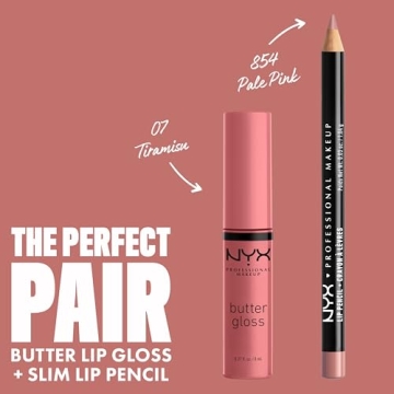 NYX Butter Gloss Tiramisu Non-Sticky Moisturizing Lip Gloss