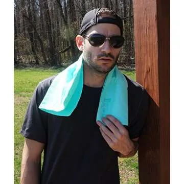 Cool Downz Cooling Towel - Instant Relief from Heat