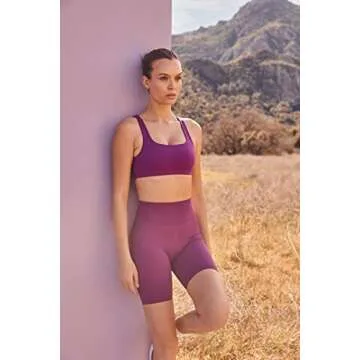 JOJA Womens The Pocket Spin Shorts - S, Petunia