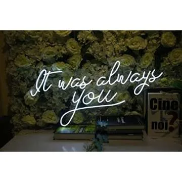 Stylish It Was Always You Neon Sign for Weddings