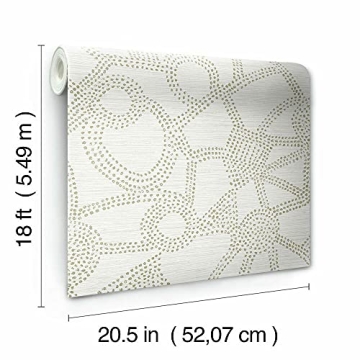 Amhara Peel and Stick Wallpaper by Roommates - Elegant Design