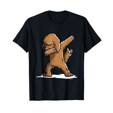 Funny Dabbing Goldendoodle Dog T-Shirt Dab Dance Gift Shirt