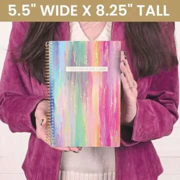 bloom daily planners 2025 Calendar Year Day Planner (January 2025 - December 2025) - 5.5” x 8.25” - Weekly/Monthly Agenda Organizer Book with Stickers & Bookmark - Creating A Life I Love