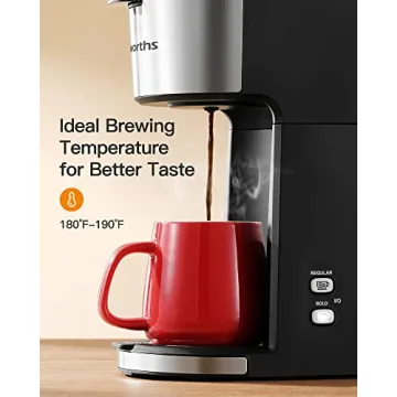 Famiworths Single Serve Coffee Maker Bold Brew K-Cup Ground