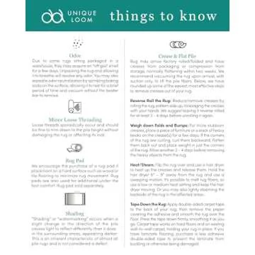 Unique Loom Chromatic Collection Area Rug - Champagne (4' 1" x 6' 1" Rectangle, Multi/ Blue)