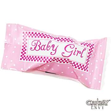 Buttermints - 13 oz. Bag - Approximately 100 Individually Wrapped Mints (Its a Girl)