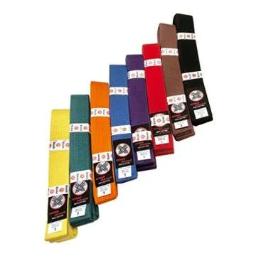 Ronin Karate Belt - Premium Quality Martial Arts Rank Belt
