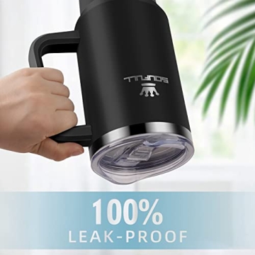 40 oz Leak-proof Insulated Tumbler with Handle