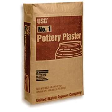 USG#1 Potters Plaster - High Strength for Crafting