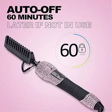 Dan Technology Digital Hot Comb Pink