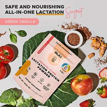 MAJKA Vegan Lactation & Postnatal Protein Powder