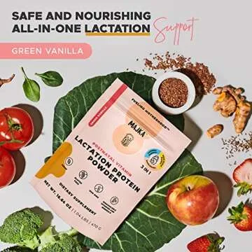 MAJKA Vegan Lactation & Postnatal Protein Powder