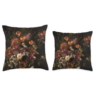 Artistic Van Gogh Fantasy Sunflowers Throw Pillow