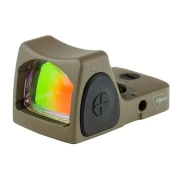Trijicon RM06-C-700696 RMR Type 2 3.25 MOA Adjustable LED Red Dot Sight with No Mount, Cerakote Flat...