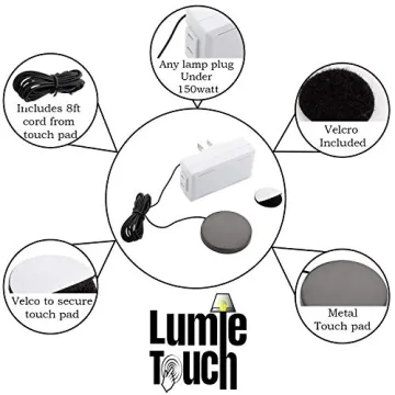 Lamp Dimmer Switch with Touchpad for Easy Dimming Control