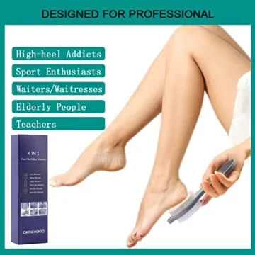 CAREHOOD 4 in 1 Foot Pedicure Tool for Perfect Feet
