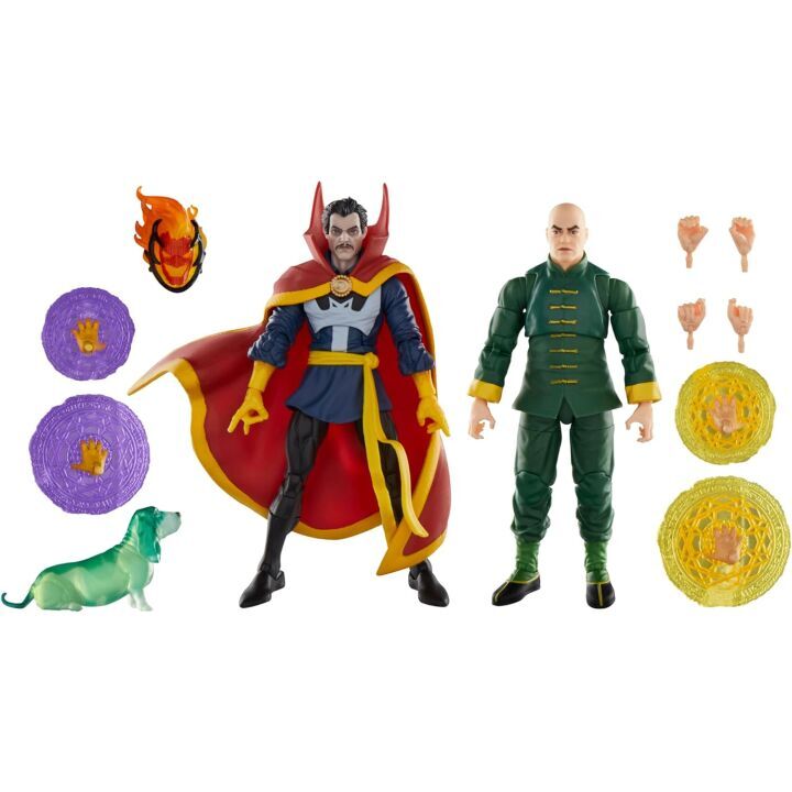 Marvel Legends Doctor Strange & Wong Action Figures
