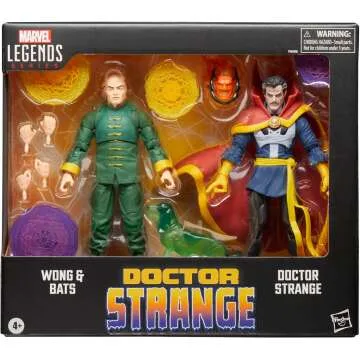 Marvel Legends Doctor Strange & Wong Action Figures