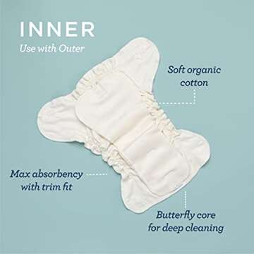 Eco-Friendly Esembly Cloth Diaper Bundle Set for Babies