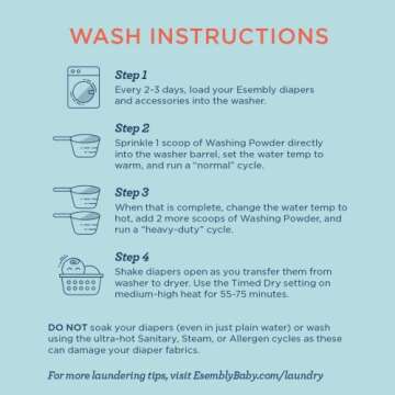 Eco-Friendly Esembly Cloth Diaper Bundle Set for Babies