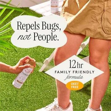 Grand Tongo DEET-Free Insect Repellent, The 12 Hour Protection, DEET Alternative – Fragrance Free