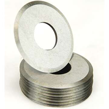 BLUEROCK Set of 9 Blades for STRiPiNATOR MWS-808 Manual Wire Stripping Machine Stripper