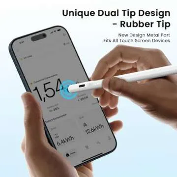 Hastraith Stylus Pen for iPad Fast Charge and Precise Drawing