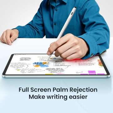 Hastraith Stylus Pen for iPad Fast Charge and Precise Drawing