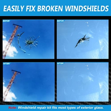 Brennenstuhl Windshield Repair Kit for Chips and Cracks 20 Min Fix
