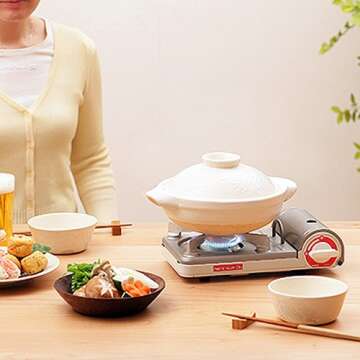 Iwatani Cassette Fu Petit Slim Butane Stove for Camping