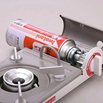 Iwatani Cassette Fu Petit Slim Butane Stove for Camping