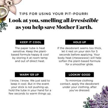 Pit~Pourri Mini All Day Deodorant - Natural Freshness