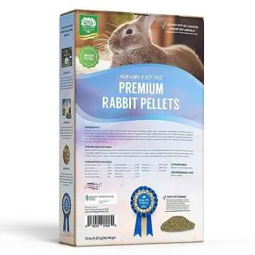 Premium Non-GMO Rabbit Pellets - Small Pet Select, 10lb