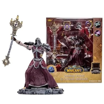 McFarlane Toys WOW Undead Priest/Warlock 1:12 Scale Figure - Rare