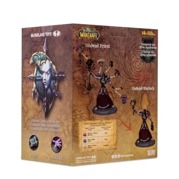 McFarlane Toys WOW Undead Priest Warlock Rare Figure