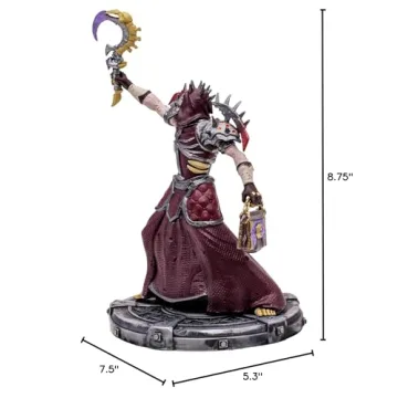 McFarlane Toys WOW Undead Priest Warlock Rare Figure