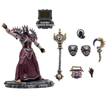 McFarlane Toys WOW Undead Priest Warlock Rare Figure