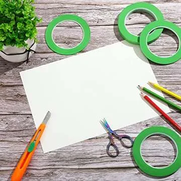 Chinco Pinstripe Tape 6 Rolls for DIY Projects & Car Customization