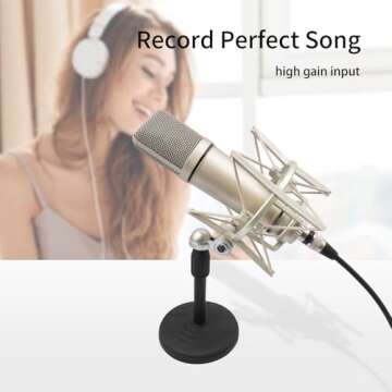 USB Microphone Cable,3.3FT USB A to XLR Female Microphone Cable,USB to XLR Stereo Audio Cord Link Converter Cable, XLR Female to USB Mic Link Converter for Microphones or Recording Karaoke Sing