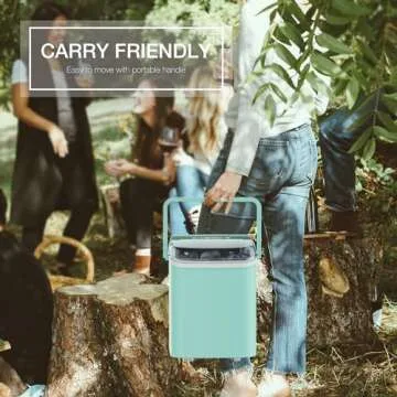 Compact Portable Ice Maker for Home and Parties