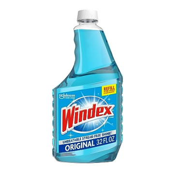 Windex Original Blue Glass Cleaner - Eco-Friendly, 32 Fl Oz