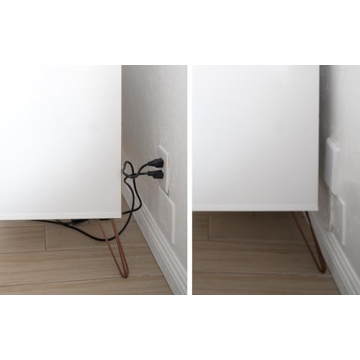 Sleek Socket Ultra-Thin Outlet Concealer with Extension