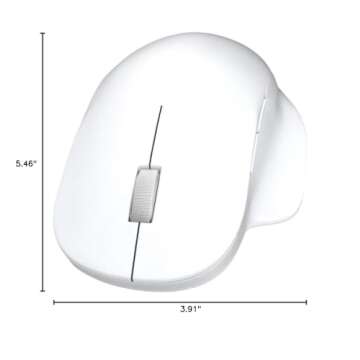 Microsoft Bluetooth Ergonomic Mouse - Glacier Comfort Now