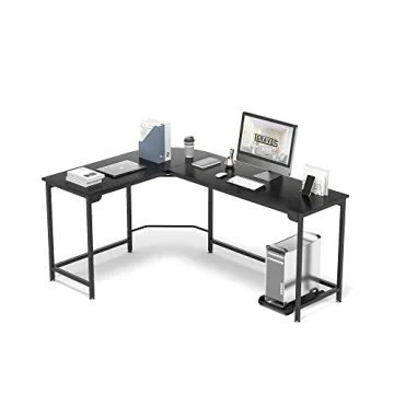 Teraves Hago: Modern L-Shaped Desk - Home Office & Gaming Essential
