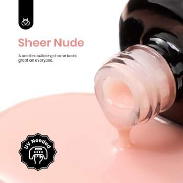 Beetles Builder Gel: 7 in 1 Nail Enhancement Set