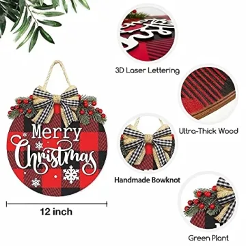 Merry Christmas Sign: Festive Decoration for Your Home