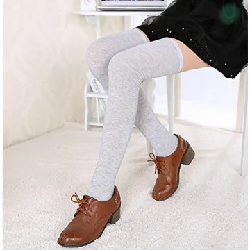 Chalier Women's Long Knee High Socks – 3 Pack